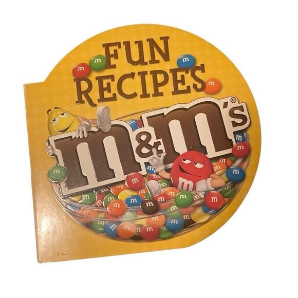 Y2K Collectible M&Ms Fun Recipes Cookbook Gift Item Unique Creations Family Fun - Picture 1 of 4